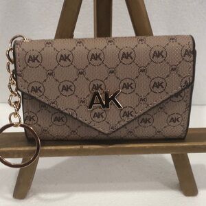 Anne Klein card holder keychain NWOT